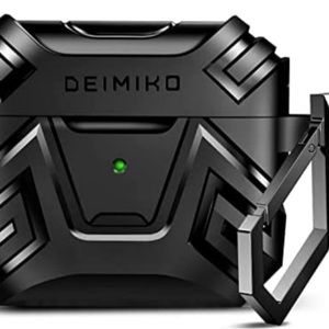 DEIMIKO Military AirPods PROcase Black Cover